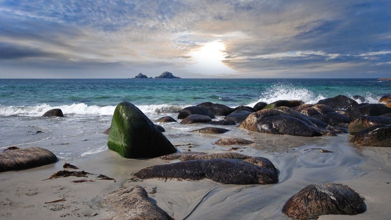 A view near The Canyack, Bosorne, Penzance, Cornwall